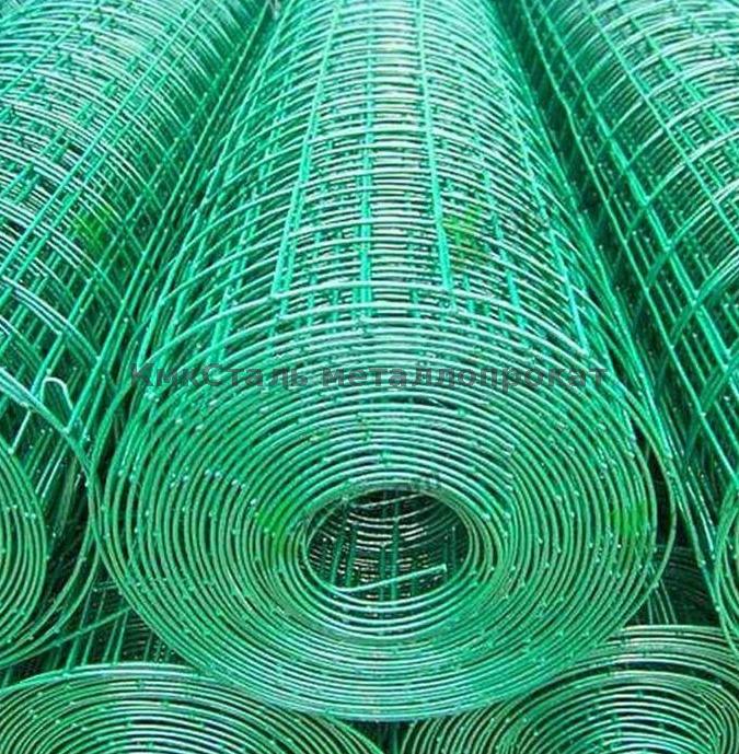 Сетка сварная в ПВХ покрытии